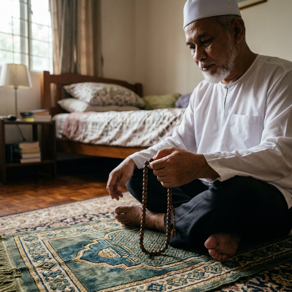 Kesan wirid selepas solat jadi rutin